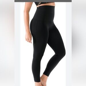 Mother Trucker Shapewear Black Leggins Womens Size L